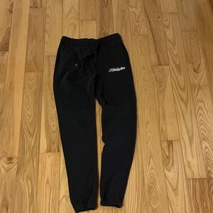 Hollister Black Sweatpants with Logo